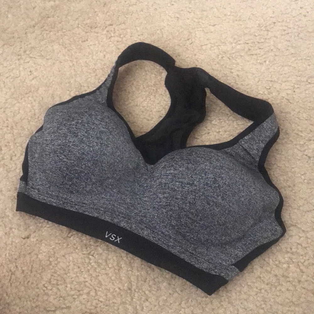 VS Grey Sports Bra